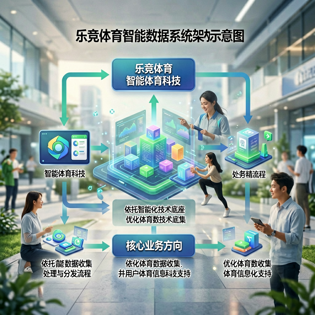 乐竞体育智能数据系统架构示意图